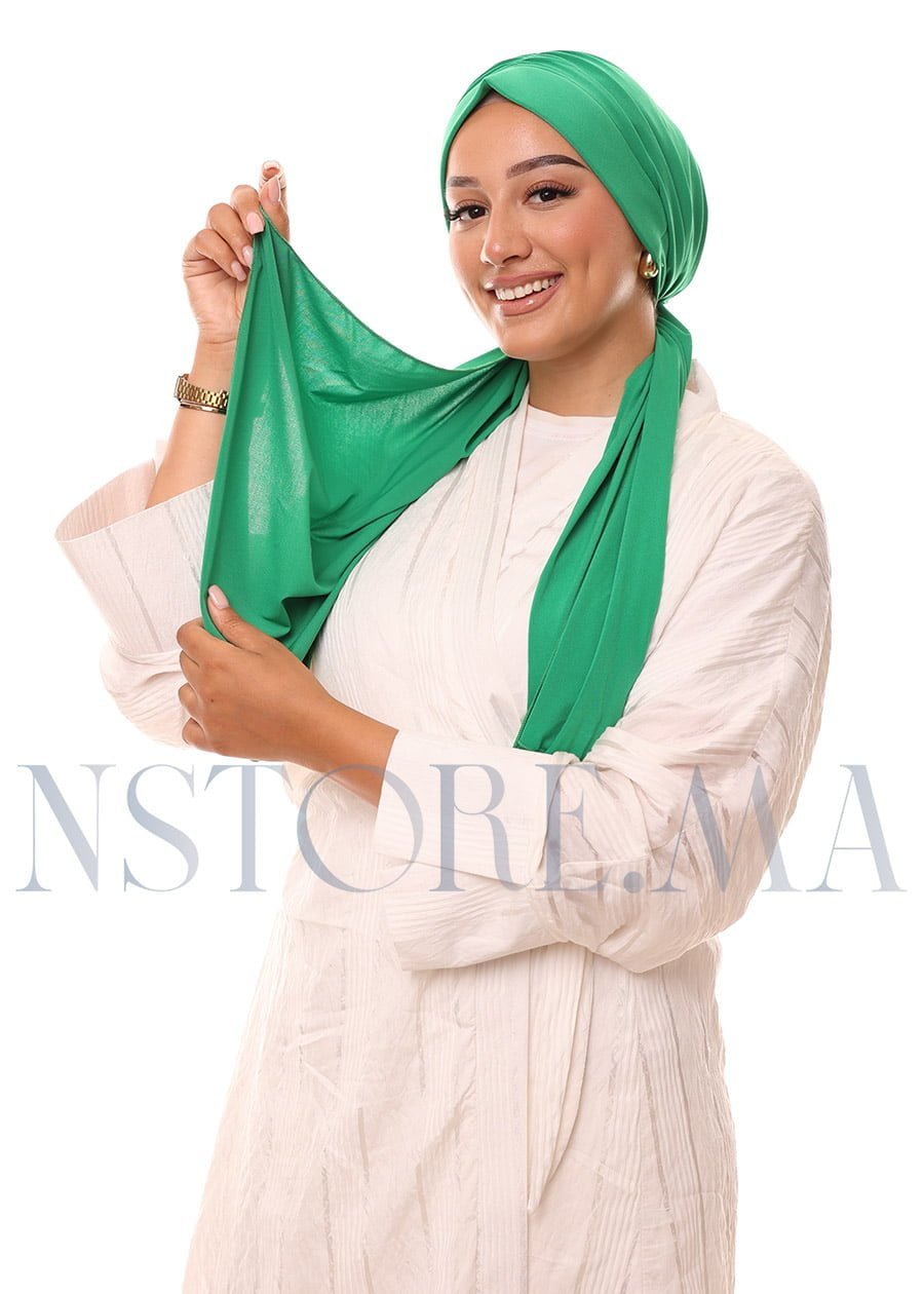تربان يربط من الخلف - أخضر ملكي -